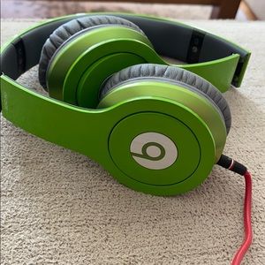Beats by Dre. Solo HD wired. Lime green.